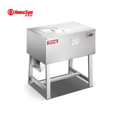품질  Horizontal Fresh Meat Cutting Machine 750w 45kg 120kg/H With Protective Cover 공장